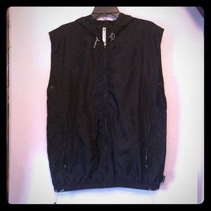 Black water resistant vest